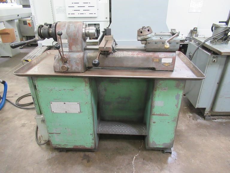 Hardinge DV 59 Second Operation Lathe With Endworking Turret And