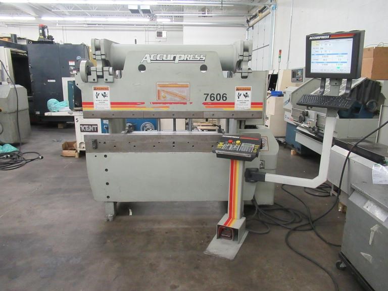 Accurpress Ton X Hydraulic Press Brake With Accurpress Ets