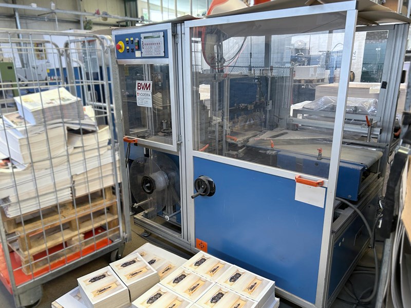 BVM Compacta 4010 + shrink tunnel SC 4030 M | pressXchange
