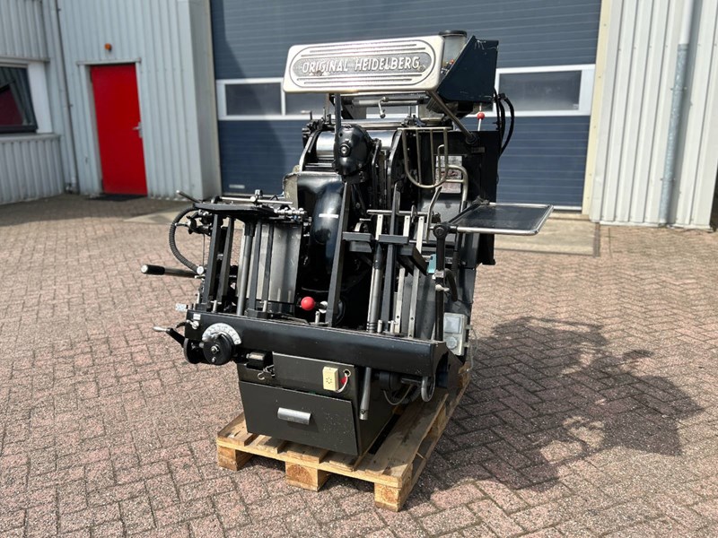 Heidelberg Tiegel hot foil stamping | pressXchange