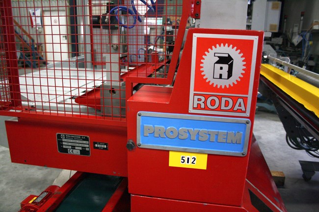 Retaining Board Roda Roda Gandria 130 board cutter (for slitting and crosscutting in one ...