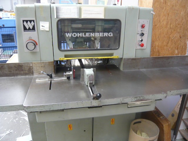 Wohlenberg 38F Three Knife Trimmer