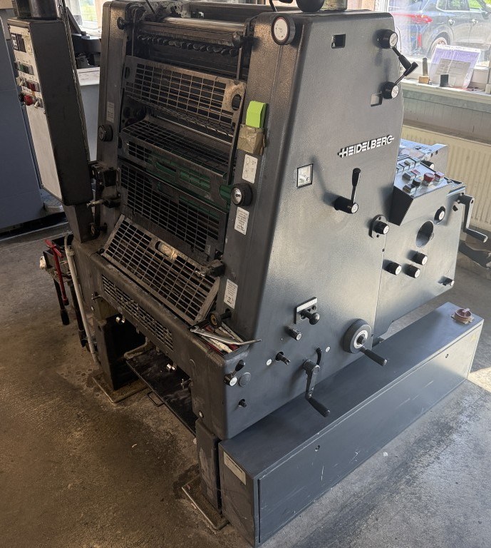 Heidelberg Printmaster GTO 52-1 + and 2-colour AB-Dick 8-9805 with