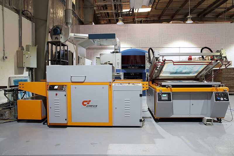 Silk Screen machine with UV Druyer, Printer and Frame Maker pressXchange