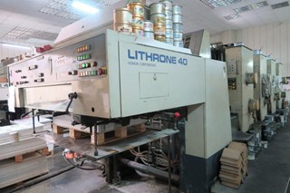 Komori Lithrone 40 delivery sheet guide 444-8742-024 