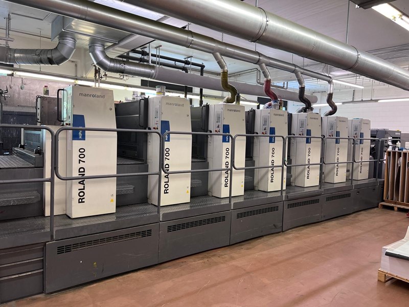 Man Roland 142 Roland 706+LV (LED-UV) Hi Print (straight M/C) | pressXchange