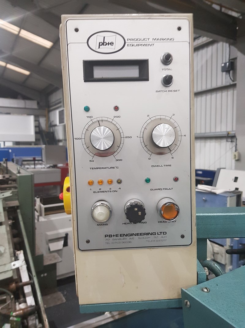 PB&E FOILING BLOCK MACHINE MODEL HT816 | pressXchange