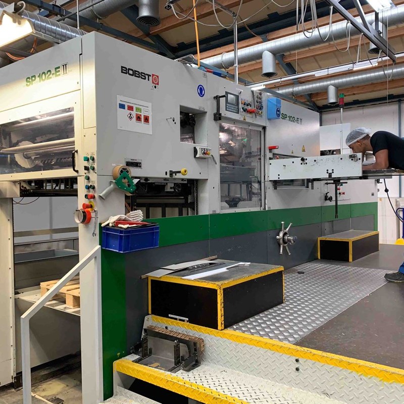 Bobst вырубная машина