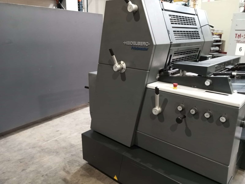 Heidelberg Printmaster GTO 52-1 + and 2-colour AB-Dick 8-9805 with