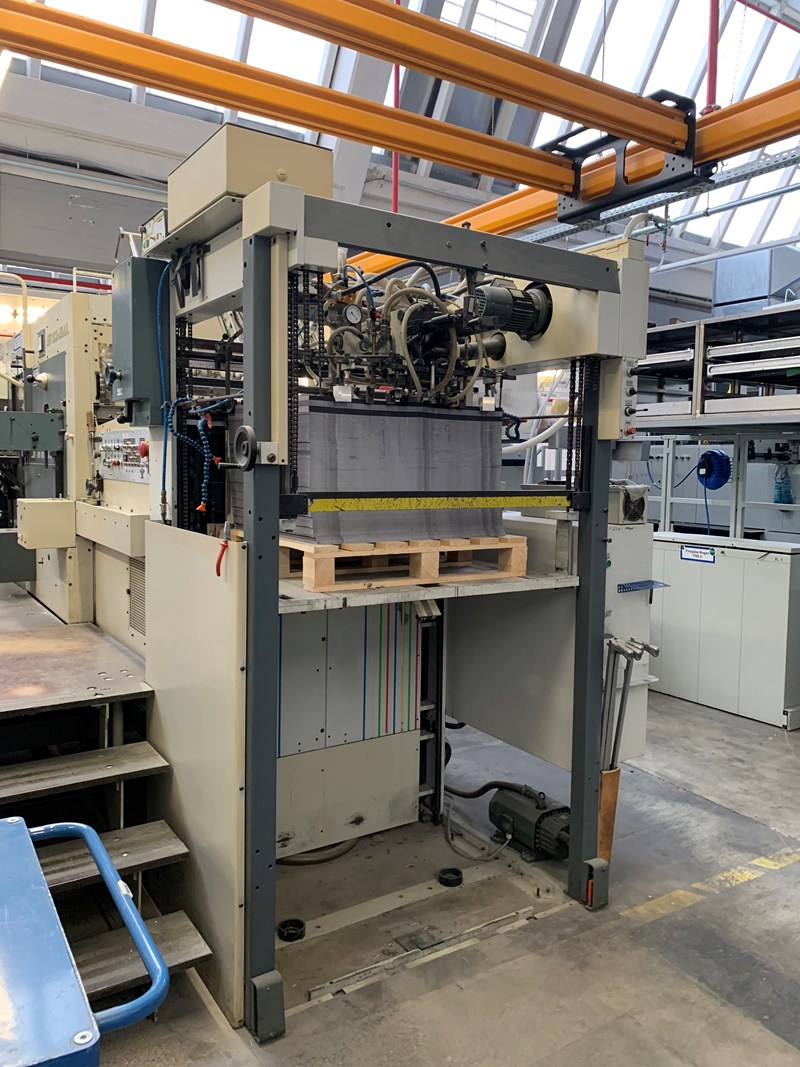 Bobst вырубная машина