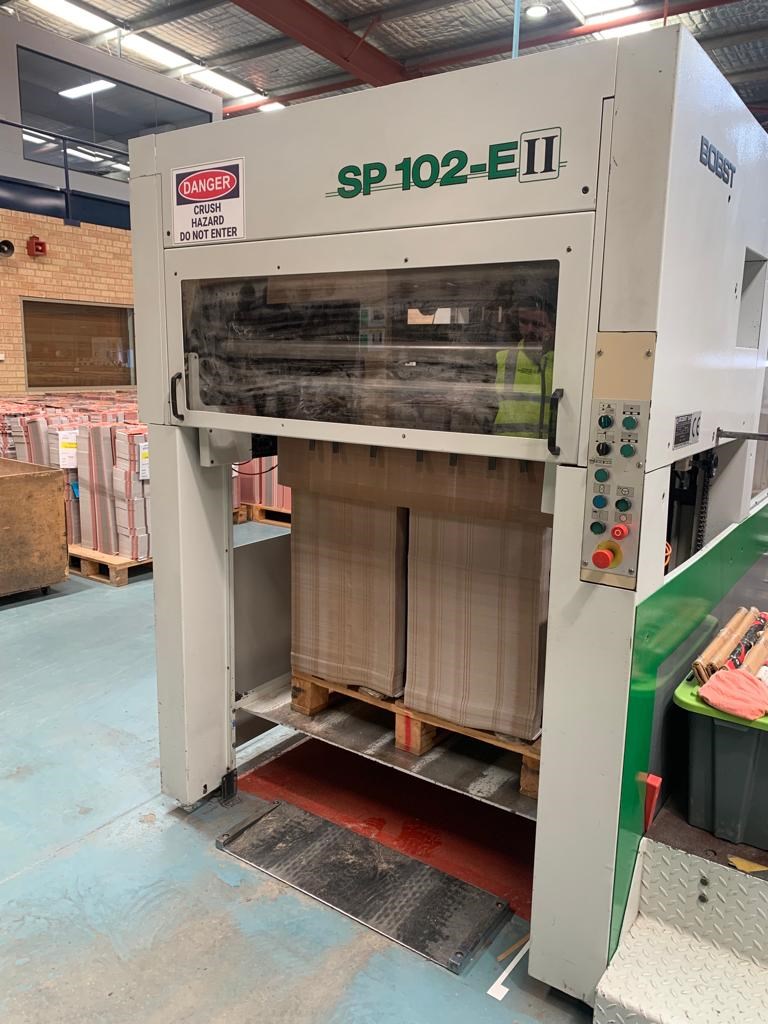 Bobst SP 102 EII Automatic Die Cutter pressXchange