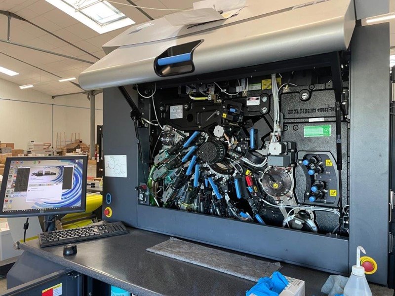 Label Pressing Machine HP Indigo Digital Label Press ws6800 | pressXchange
