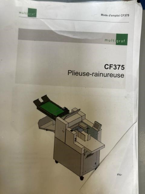 Multigraph TOUCHLINE CF 375 | pressXchange