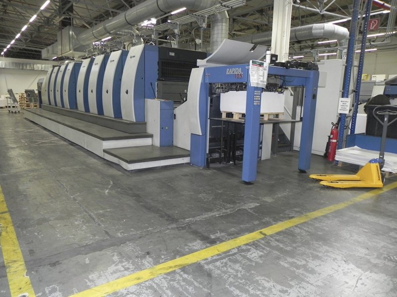 KBA Rapida RA105U 8 SW PWVA | pressXchange