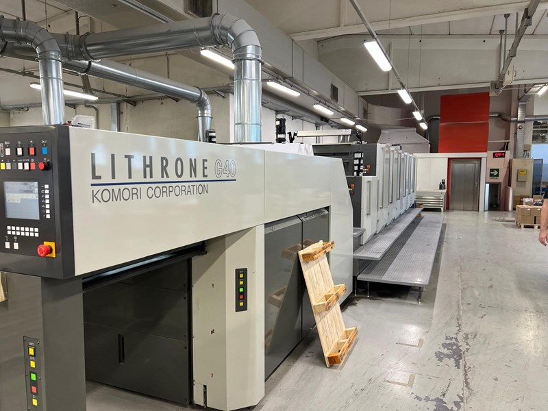 Komori Lithrone GL 640+CX HYBRID | pressXchange