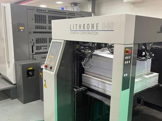 Used Komori Lithrone L-40/LS-40/GL-40/GS-4 printing machines