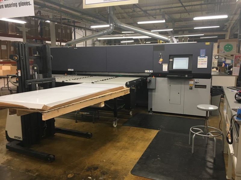 2008 Durst RHO 800 (5) Unit (CMYK + White) UV Printer | pressXchange