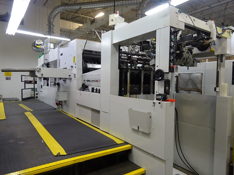 Bobst SP 102-CER 28 X 40 Blanker die cutter (sn:0591-009-07) | pressXchange