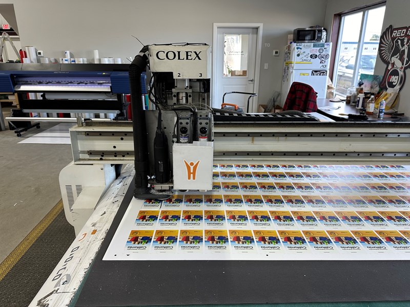 Foxcel Cutter Colex FBC5X10 Sharp Cut Flatbed 5'x10' digital cutter/router | pressXchange
