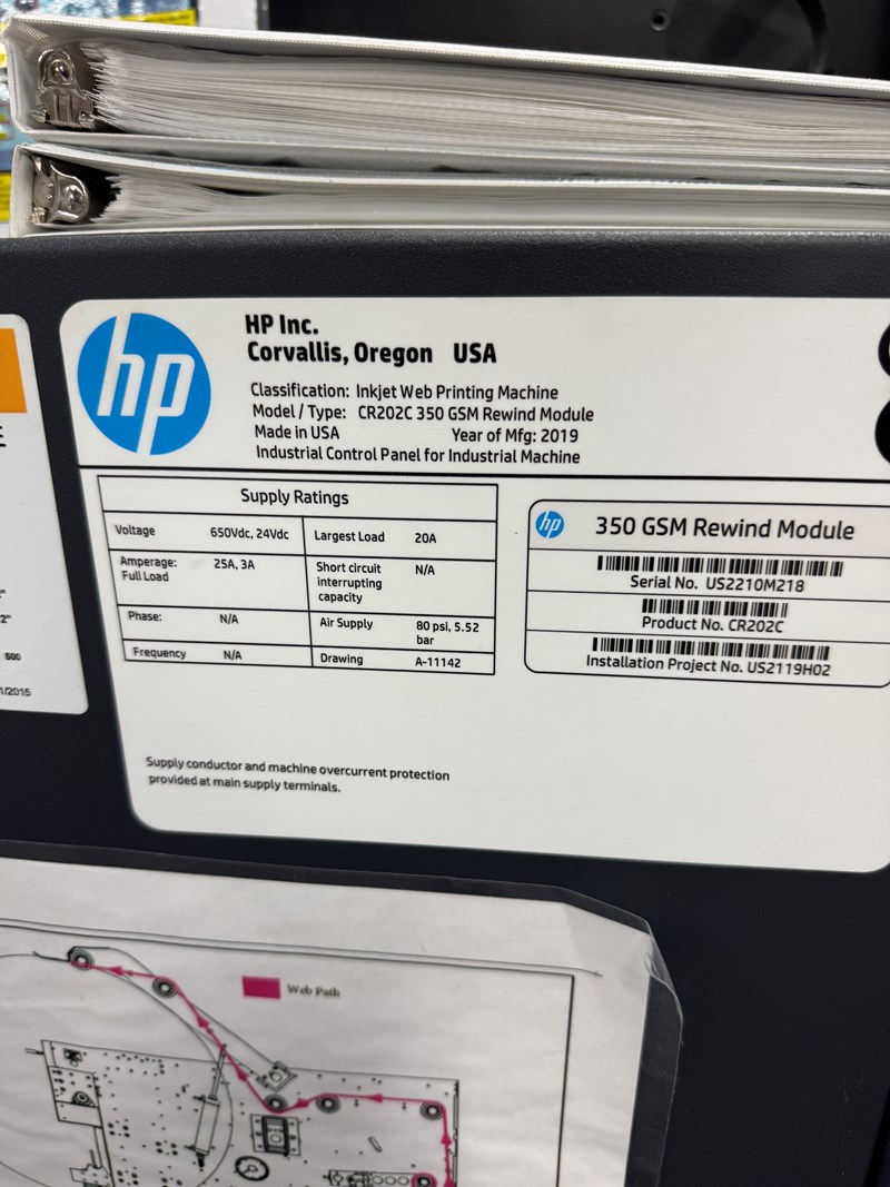 HP (Hewlett Packard) T490 HD Page Wide Production Inkjet
