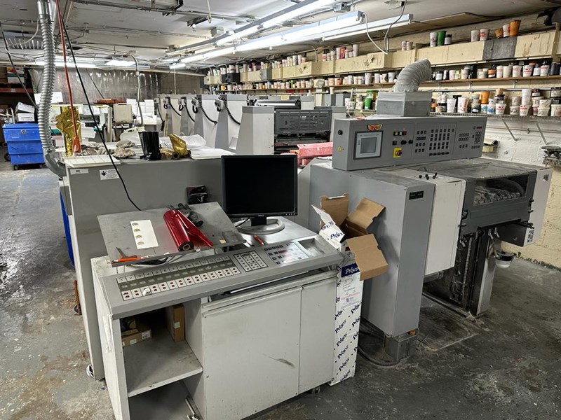 Hamada 552 HIRC with coater & console with monitor | pressXchange