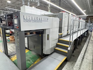 インポート・海外人気ブランド Lithrone Komori Used L-40/LS-40/GL-40/GS-4 machines printing ニンテンドースイッチアクセサリー