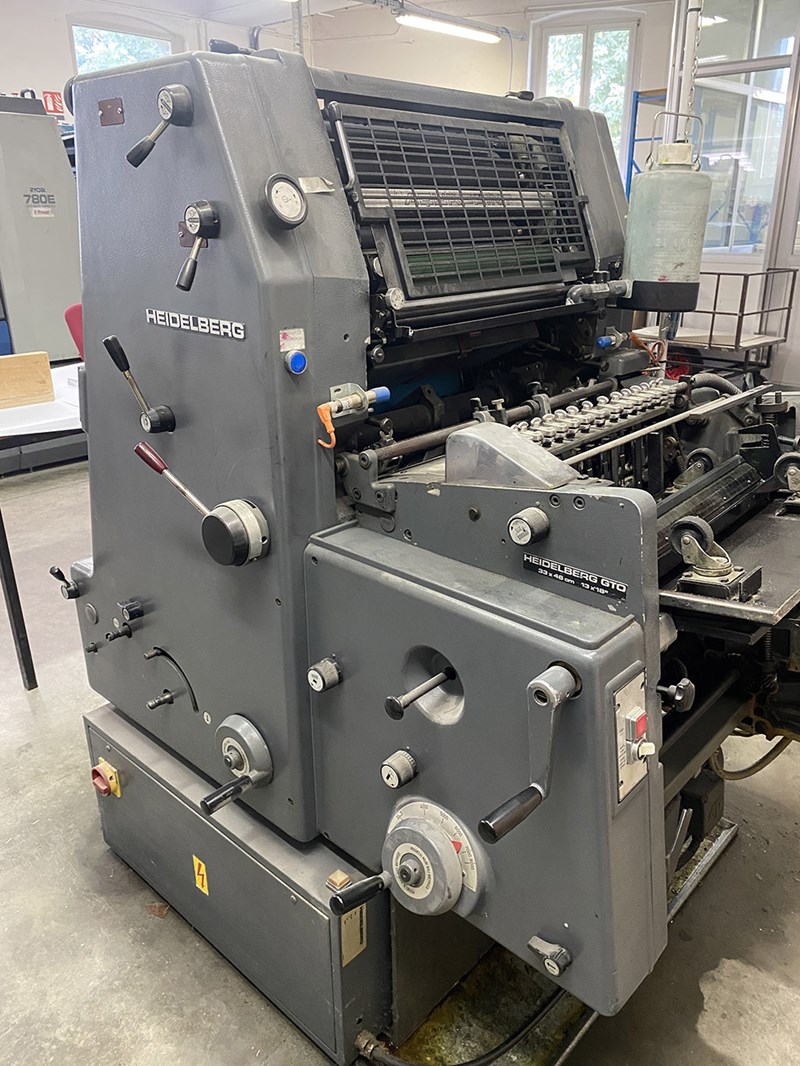 Heidelberg GTO 52 N+P | pressXchange