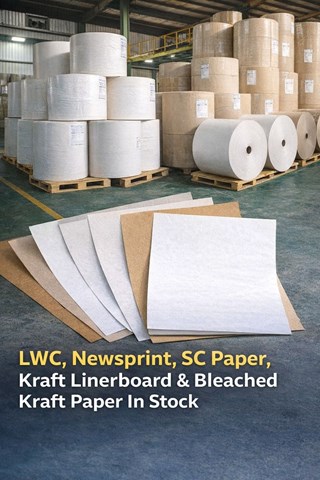 LWC、新闻印刷、SC1、XTR 衬纸、本色-漂白牛皮纸 