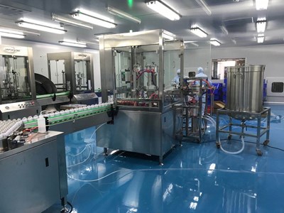 GPM 3000 Disinfection spray Filling & sealing advanced  line