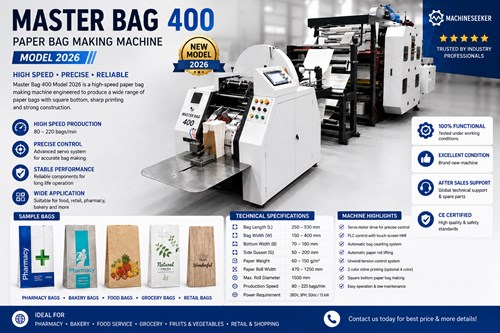  Master Bag 400 4 color printing 