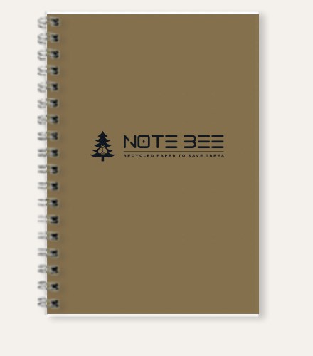 NoteB recycled paper school  Notebook 