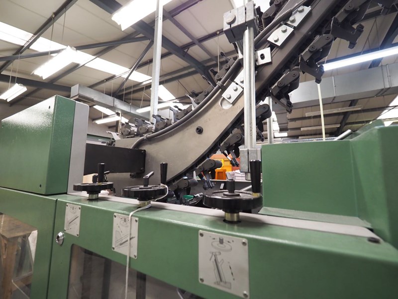 Muller Martini Mailroom incorporating a ALPHALINER inserting system