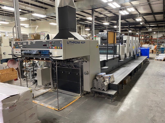 Machine's specifications - Komori L426 Used machines