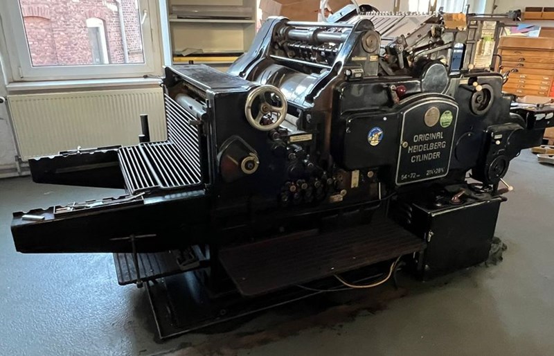 0401￤オーダーページ Heidelberg CYLINDER OHZ - 54 x 72 cm | pressXchange