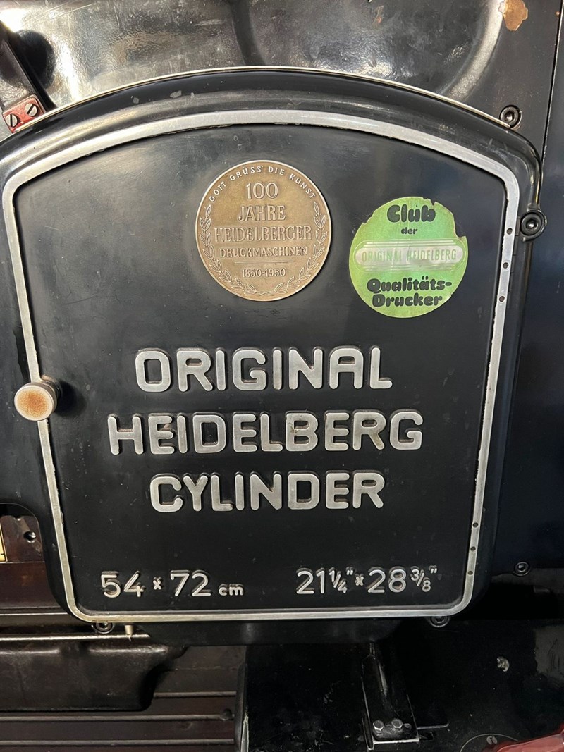Heidelberg CYLINDER OHZ - 54 x 72 cm | pressXchange