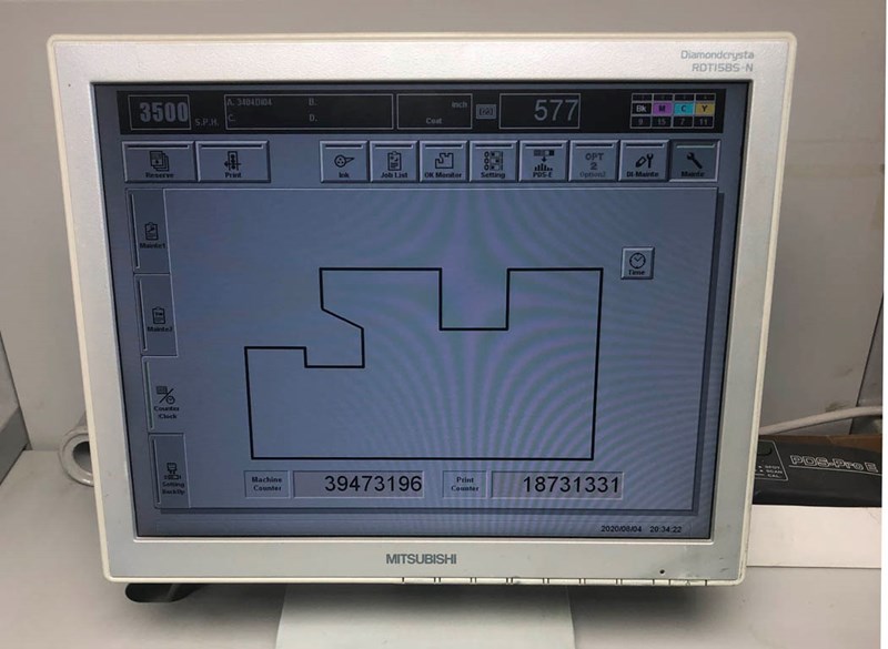 Ryobi 3404XDI FOB Print & Finishing Solutions (PFS) Phoenix, Arizona