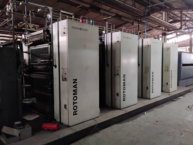 2011 MAN Roland ROTOMAN N (4) Unit (1) Web Offset Press | pressXchange