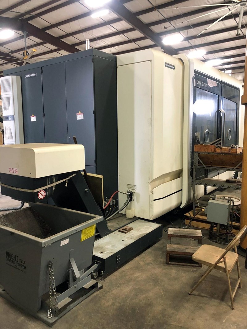 DMG MORI DMF 260/11 LINEAR 5 AXIS CNC VERTICAL MACHINING CENTER ...