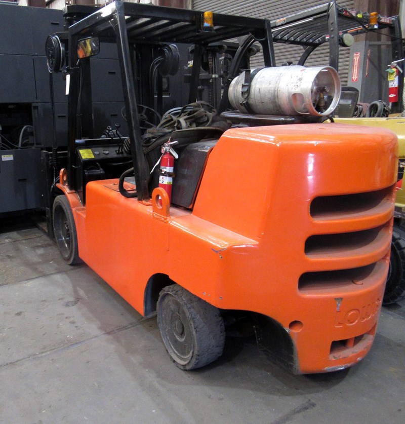 20,000 LB. LOWRY MODEL L200A FORKLIFT TRUCK pressXchange