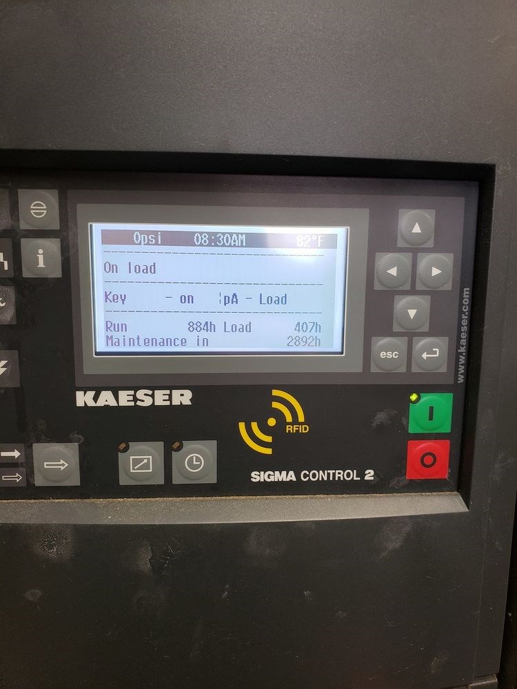 Kaeser ASD 25 125 Max Psi 112 Cfm 208230V 3Ph Rotary Screw Compressor