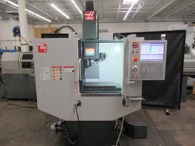 mayページ Haas Mini Mill, NextGen CNC Control, 10 Station Tool Changer, Chip