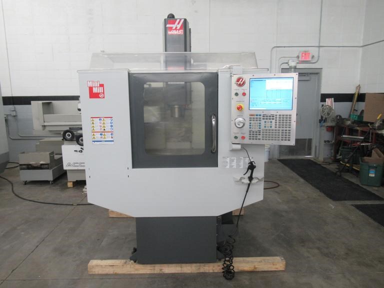 Haas Mini Mill CNC 3-Axis Vertical Machining Center, 10 Station