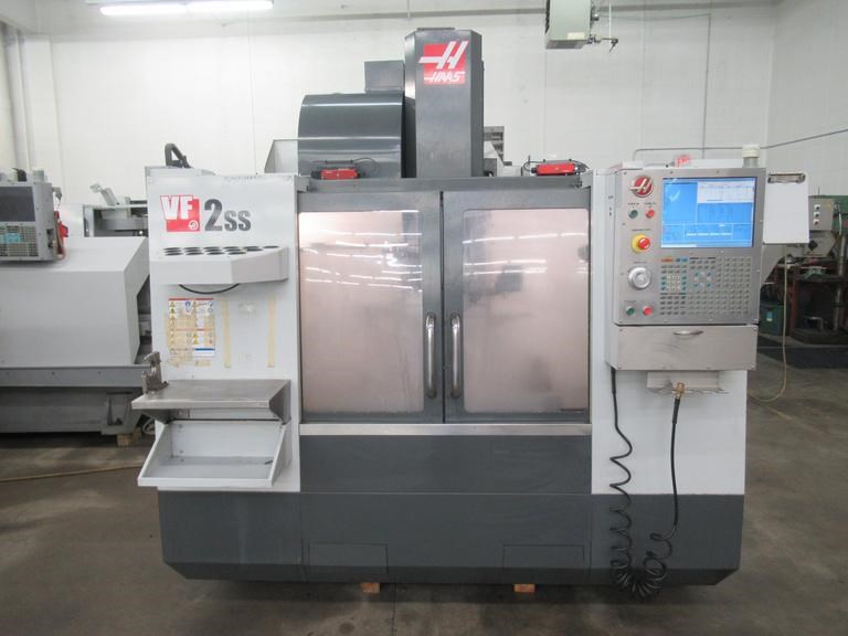 Haas VF-2SS CNC Vertical Machining Center with Probing, Thru-Spindle ...