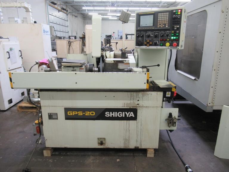 Shigiya GPS-20 50 CNC Cylindrical Grinder 7.8