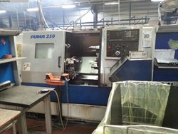 DAEWOO Puma 8S CNC Lathe with Fanuc O-T Control | pressXchange