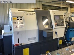Nakamura Tome TW20 CNC turning centre, twin turret, driven tooling