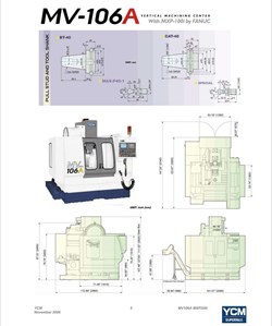 YCM NXV1020A CNC Vertical Machining Center | pressXchange