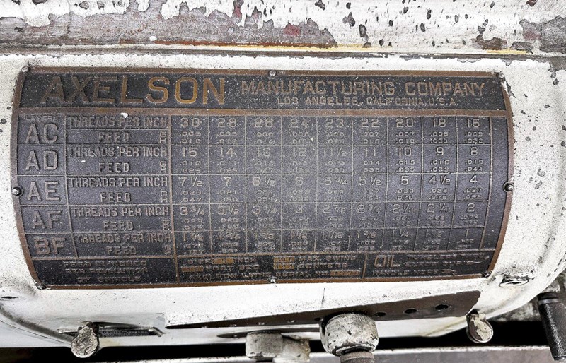 Axelson Lathe Model 25” x 118” | pressXchange