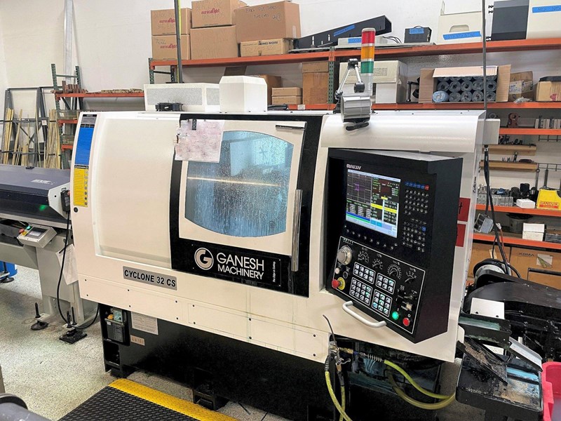 Ganesh Cyclone 32CS CNC Swiss Lathe 2017 with: Edge Technologies
