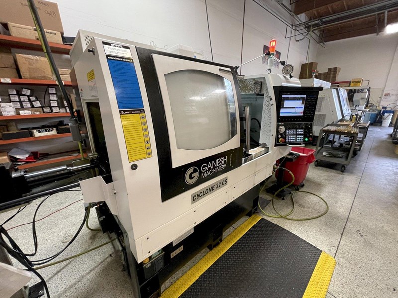 Ganesh Cyclone 32CS CNC Swiss Lathe 2017 with: Edge Technologies